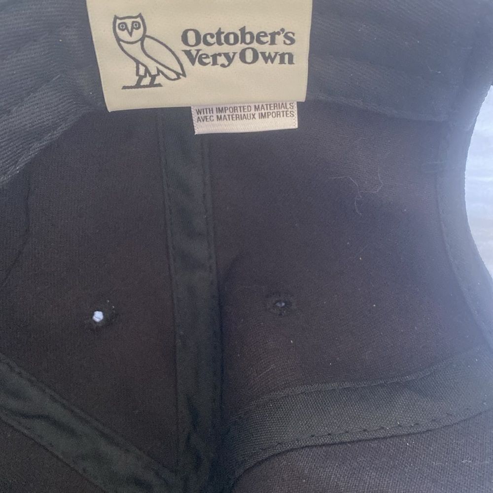 October’s Very Own DRAKE Black Owl Logo Hat - Picture 3 of 6